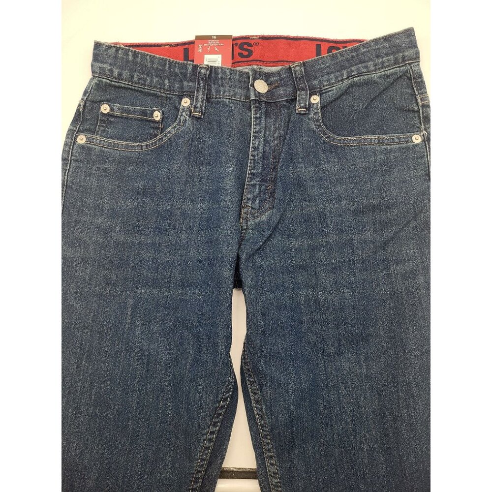 Levi's Boys 511 Slim Flex Stretch Denim Jeans 97E227 Del Rey - Picture 1 of 7
